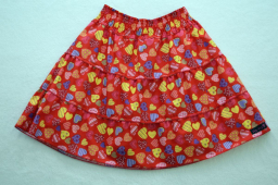 Červená sukně